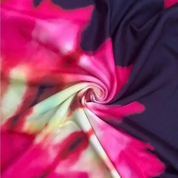 Vibrant Tie-Dye Women's Tank Top - Picture 3 of 3